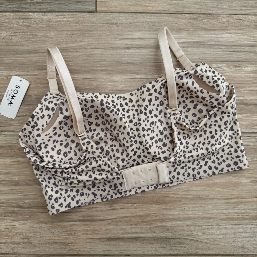 Soma Enbliss Adjustable Bralette Size Large - Picture 4 of 16